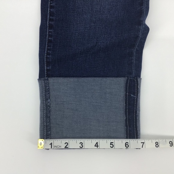 Jag Jeans Lewis Straight Cuff Blue Ankle Jeans, 8 - Picture 13 of 16